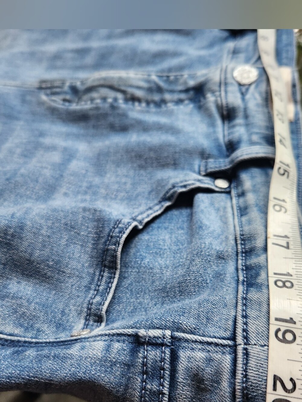 Soft Surroundings Wide Leg Stretch Jeans Medium Wash Denim Plus Size 18W - Picture 11 of 13